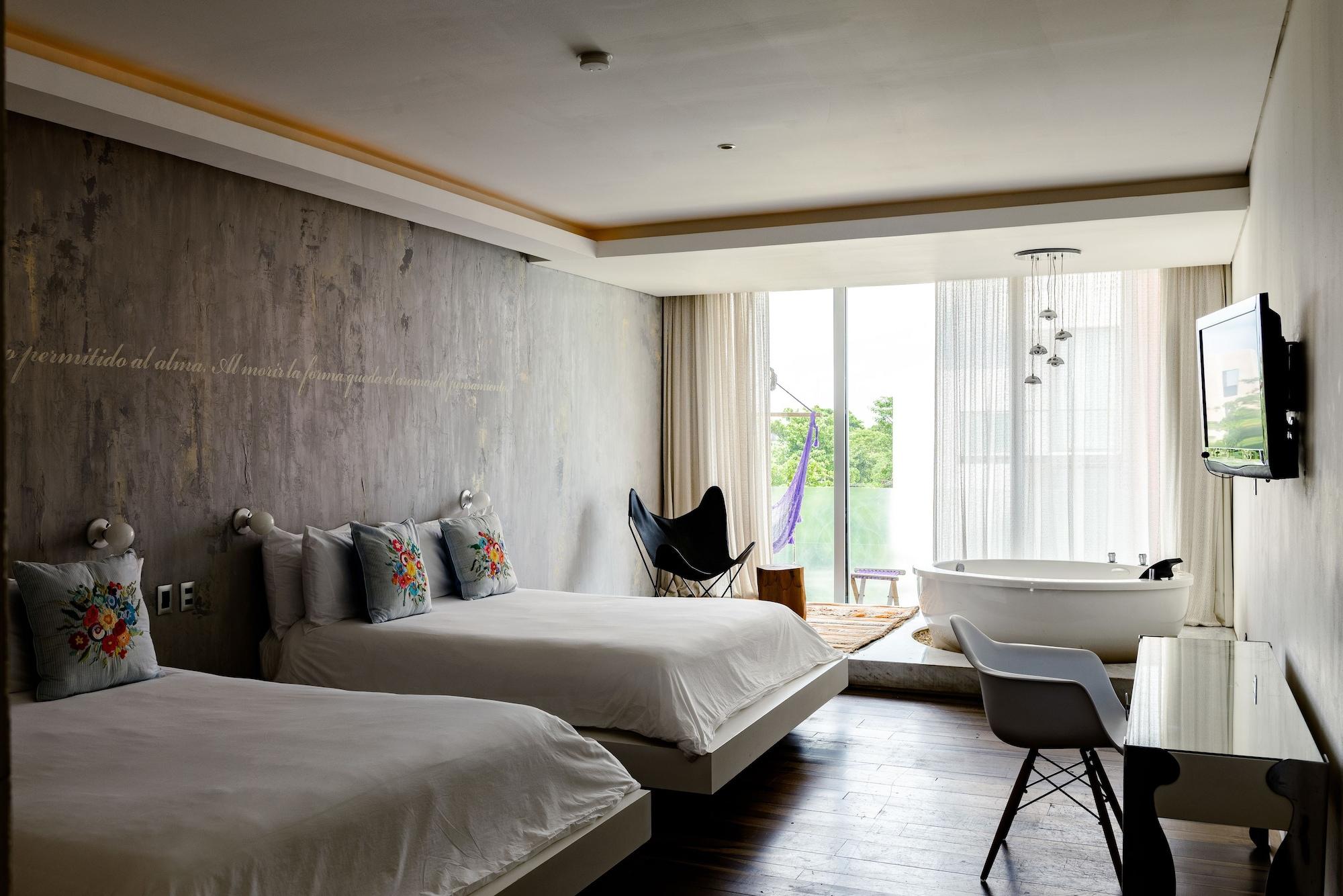Be Playa Hotel Boutique & Rooftop Bar Playa del Carmen Exterior photo