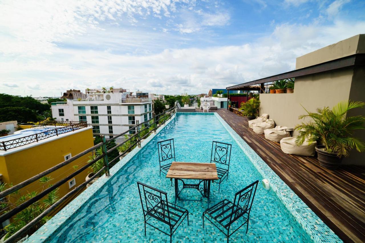 Be Playa Hotel Boutique & Rooftop Bar Playa del Carmen Exterior photo