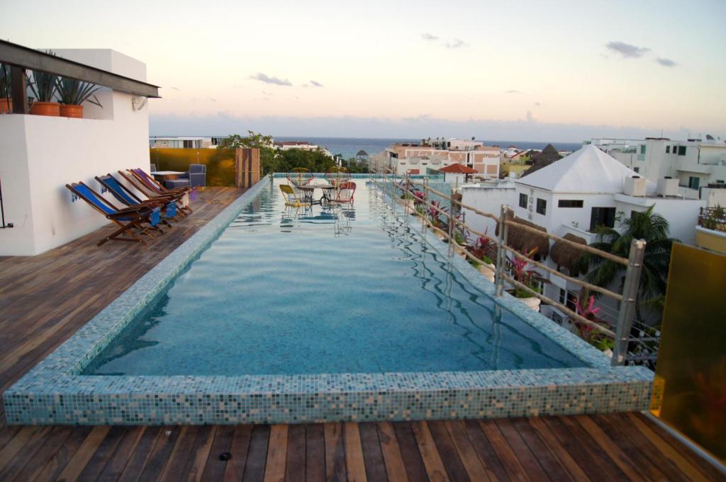 Be Playa Hotel Boutique & Rooftop Bar Playa del Carmen Exterior photo